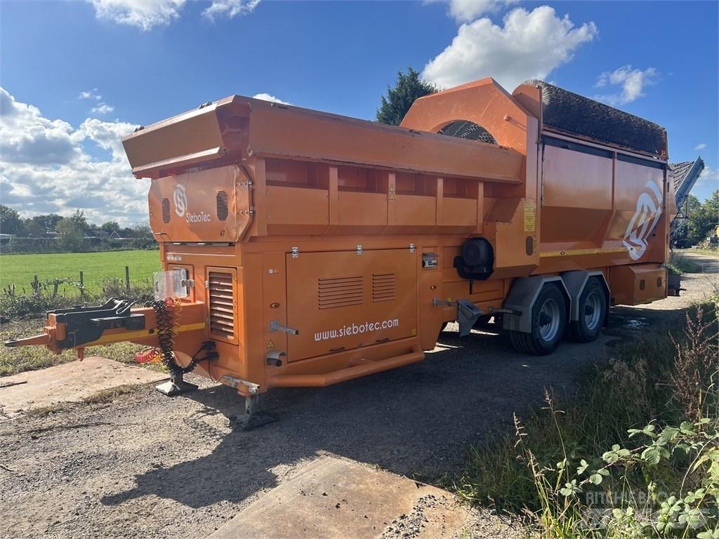 Siebotec  6000E Мобилни скрийнери
