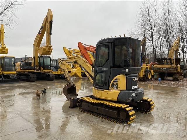 Komatsu PC35MR-2 Верижен екскаватор
