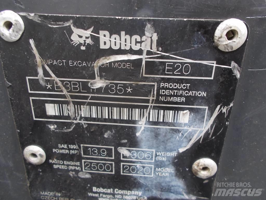 Bobcat E20 Мини екскаватори < 7 т