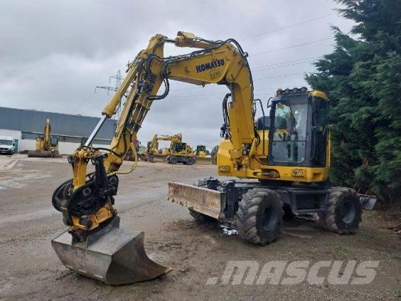 Komatsu PW138MR-11 Колесни екскаватори