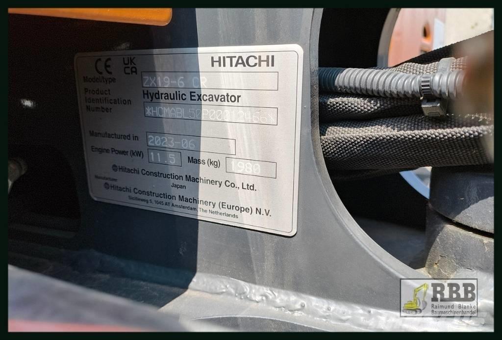 Hitachi ZX 19-6 CR Мини екскаватори < 7 т