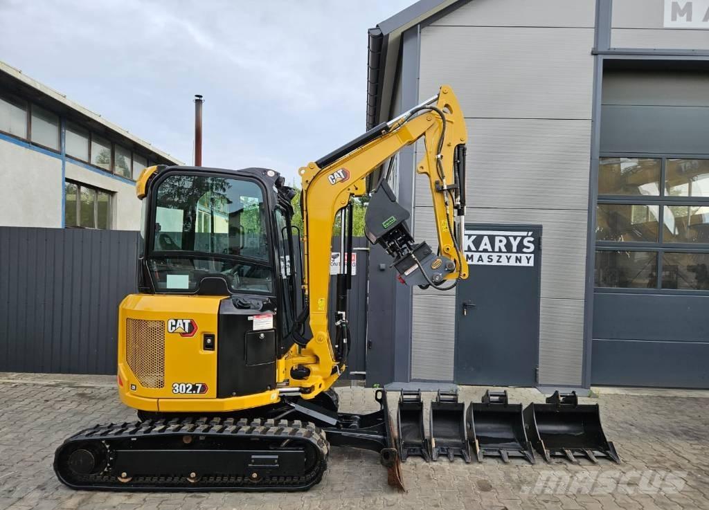 CAT 302.7 CR Мини екскаватори < 7 т