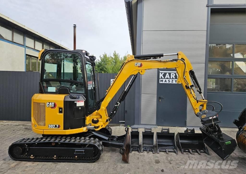 CAT 302.7 CR Мини екскаватори < 7 т