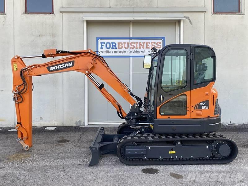 Doosan DX 63-3 Мини екскаватори < 7 т