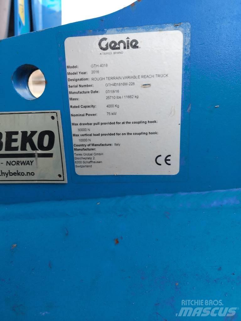 Genie GTH 4018 Телескопични товарачи