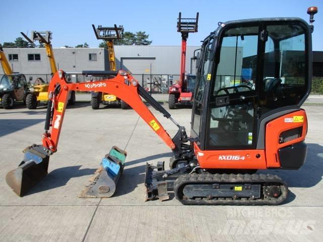 Kubota KX016-4 (100) Мини екскаватори < 7 т