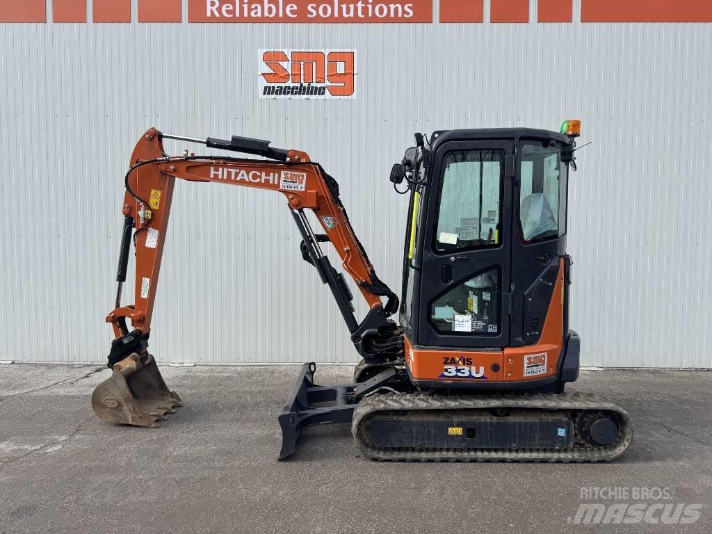 Hitachi ZX 33 U-6 Мини екскаватори < 7 т