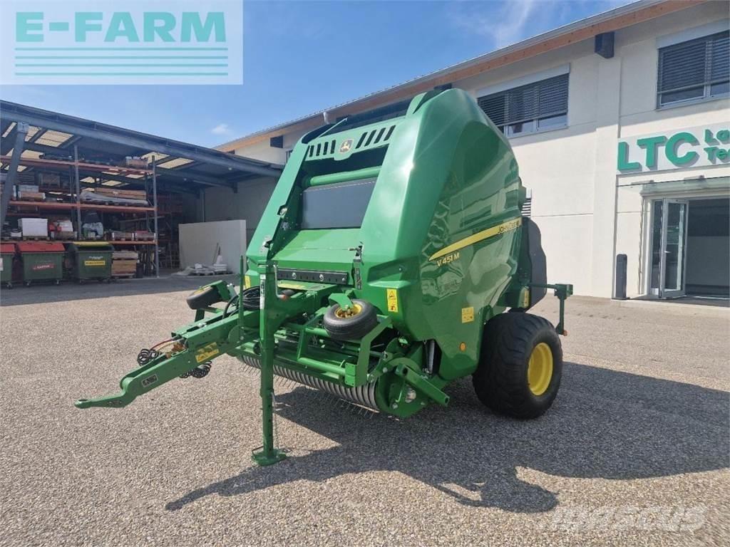 John Deere V451M Балопреси квадратни
