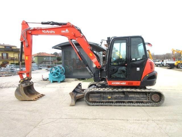 Kubota KX 080-4a2 Верижен екскаватор