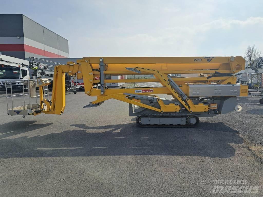 Ommelift 2750 RXBD Компактни самоходни стрелови подемници
