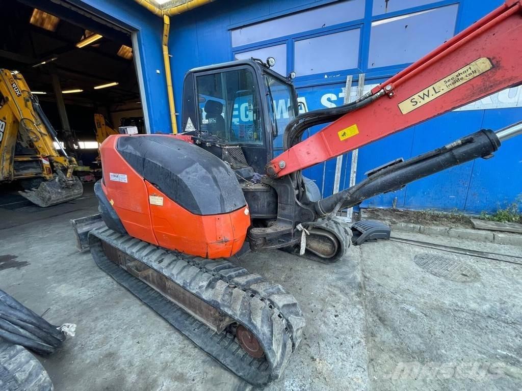 Kubota KX-080-4 Мини екскаватори < 7 т
