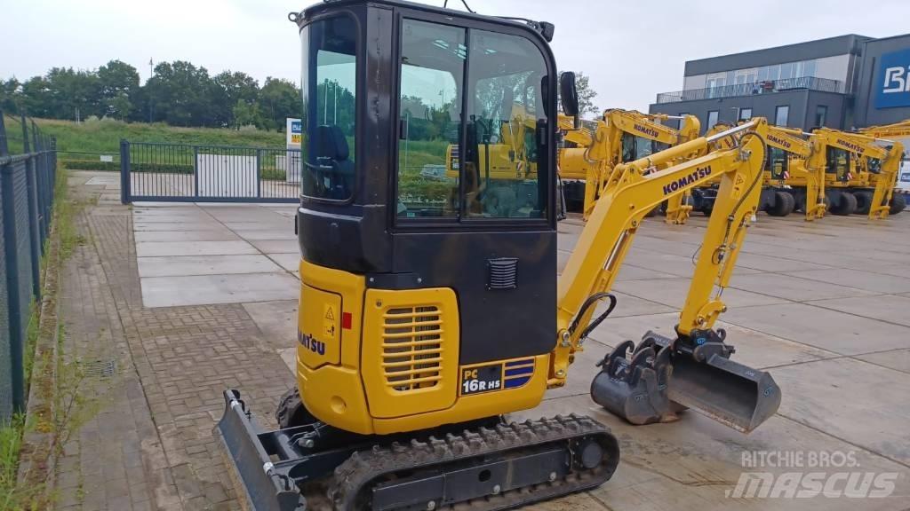 Komatsu PC16R-3HS Мини екскаватори < 7 т
