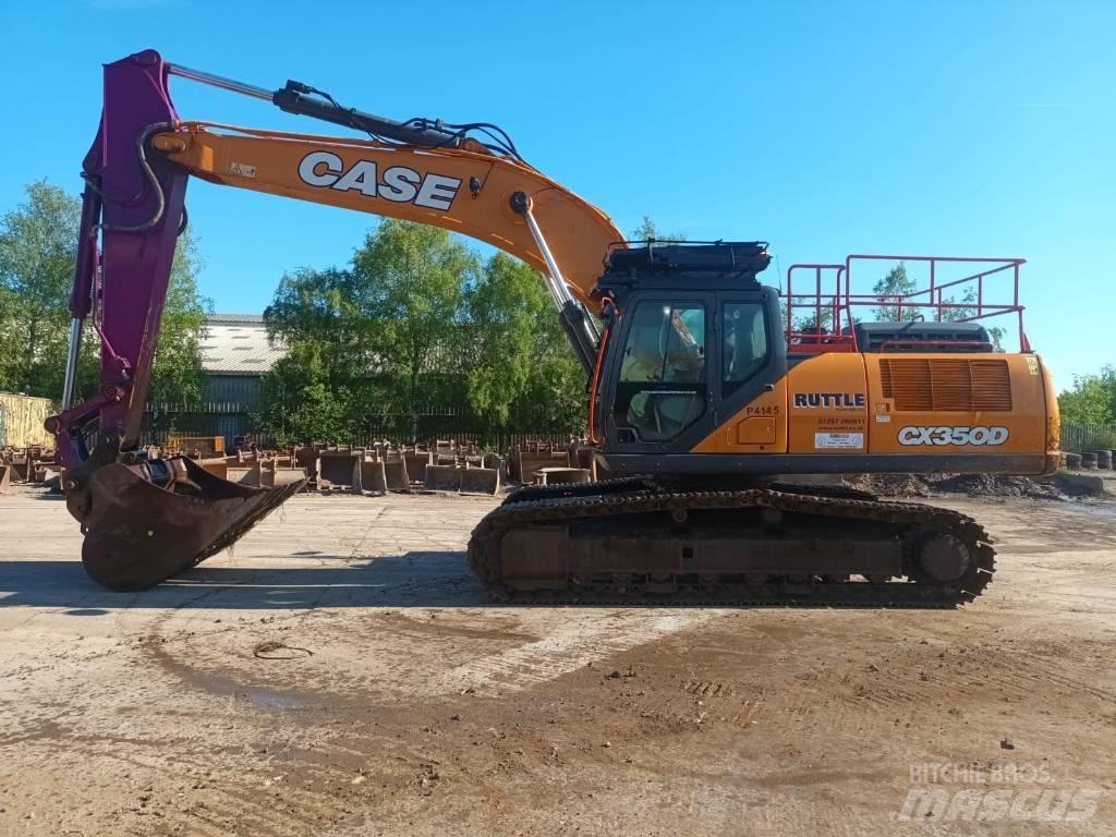 CASE CX350D Верижен екскаватор