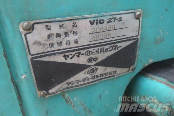 Yanmar VIO27-2 Мини екскаватори < 7 т