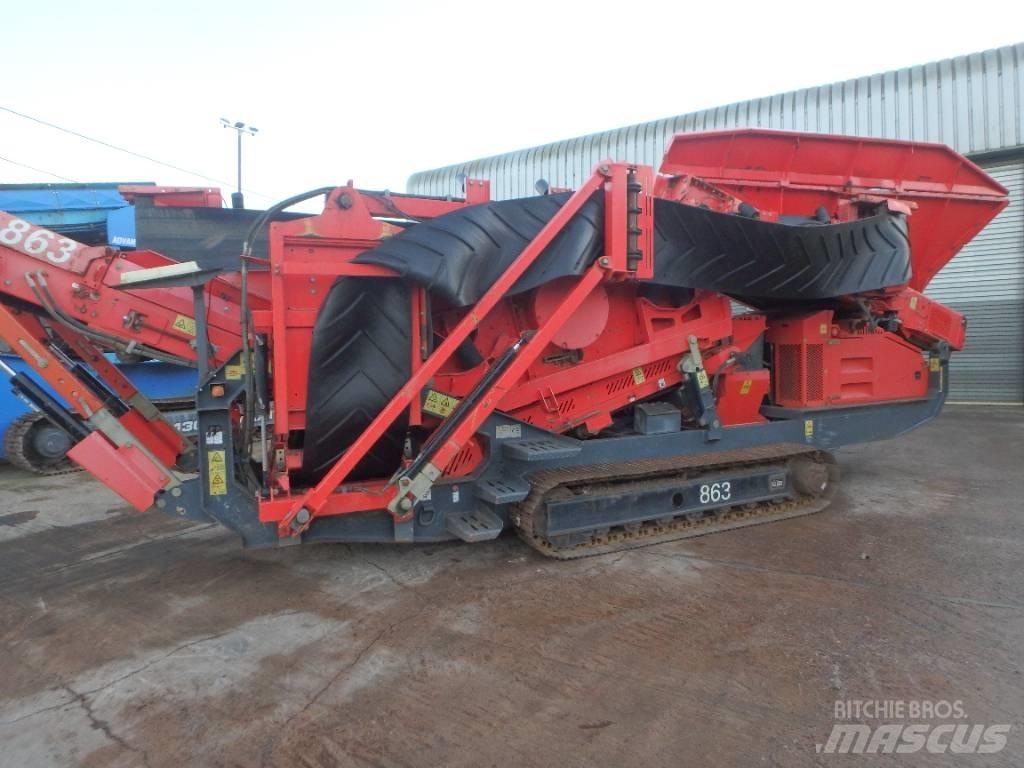 Terex Finlay 863 Мобилни скрийнери
