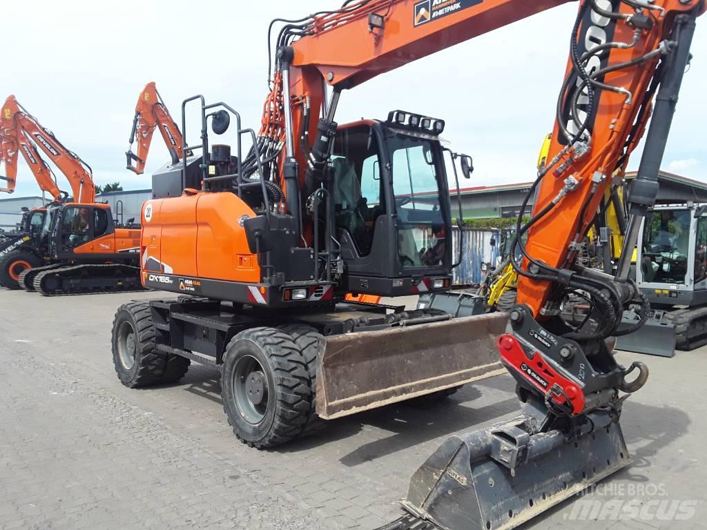 Doosan DX 165 W-5 Колесни екскаватори