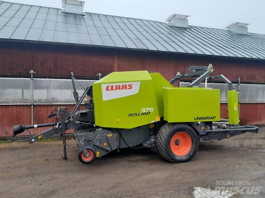 CLAAS 375 Uniwrap Сламопреси за кръгли бали
