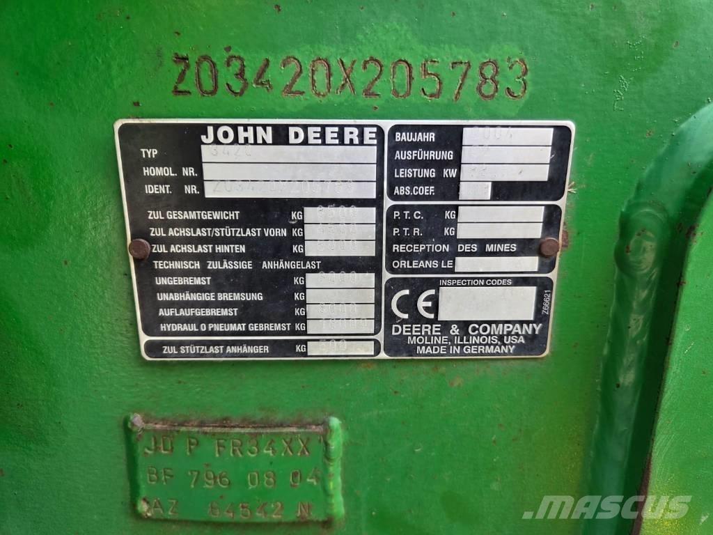 John Deere 3420 Телескопични товарачи за селското стопанство