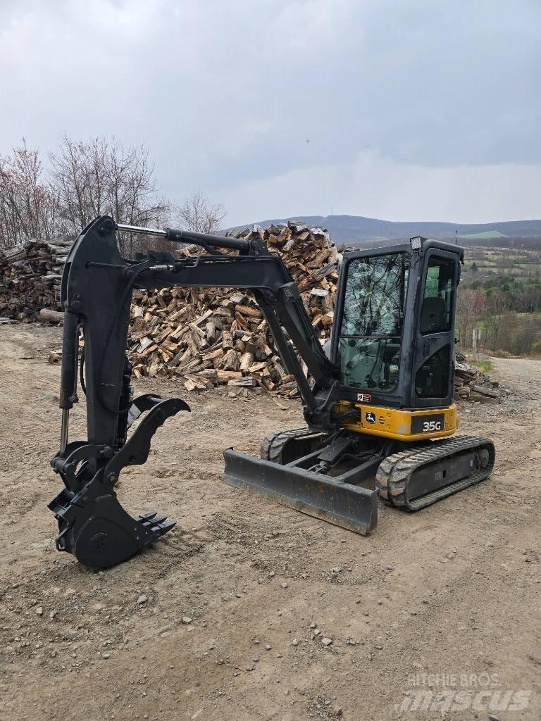 DEERE 35G Мини екскаватори < 7 т