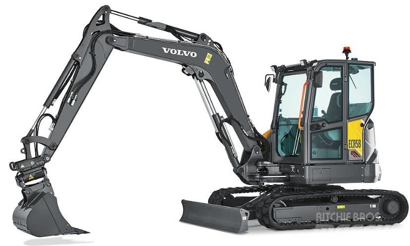 Volvo ECR58F NY/NEW Мини екскаватори < 7 т