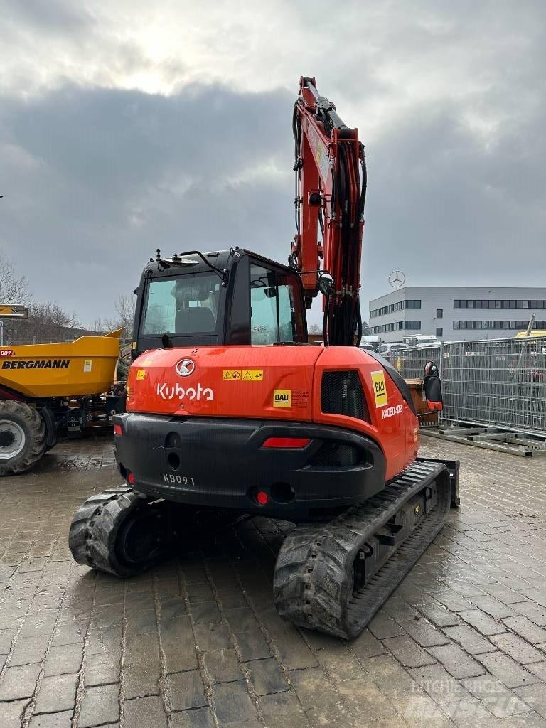 Kubota KX 080-4 Средни екскаватори 7т - 12т