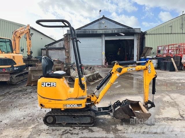 JCB 8008 CTS Мини екскаватори < 7 т