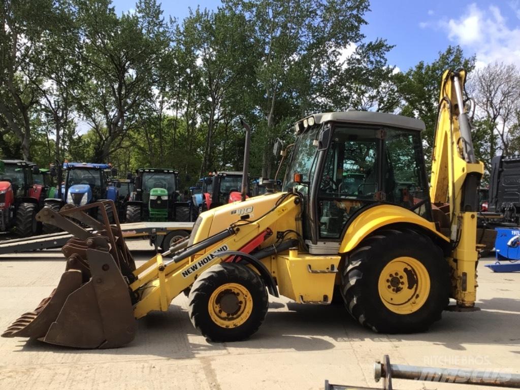 New Holland B 110 Товарач със заден ексватор
