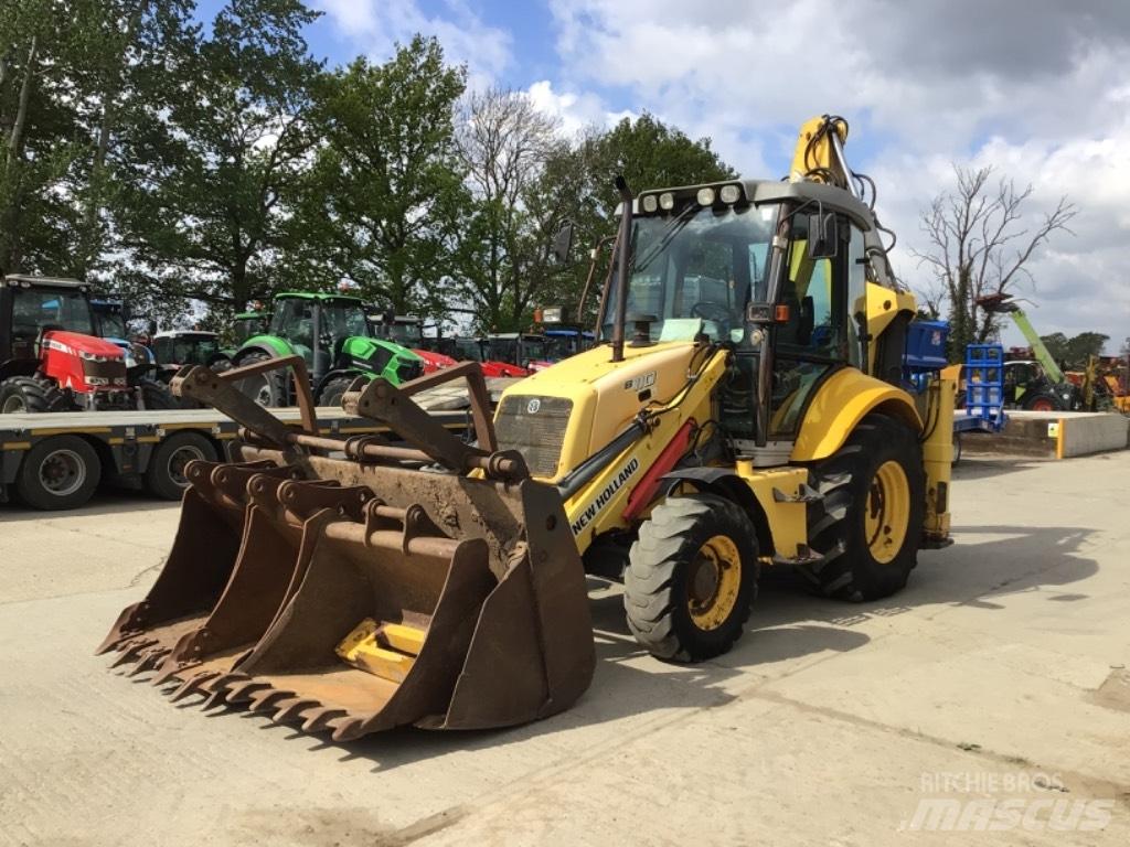 New Holland B 110 Товарач със заден ексватор