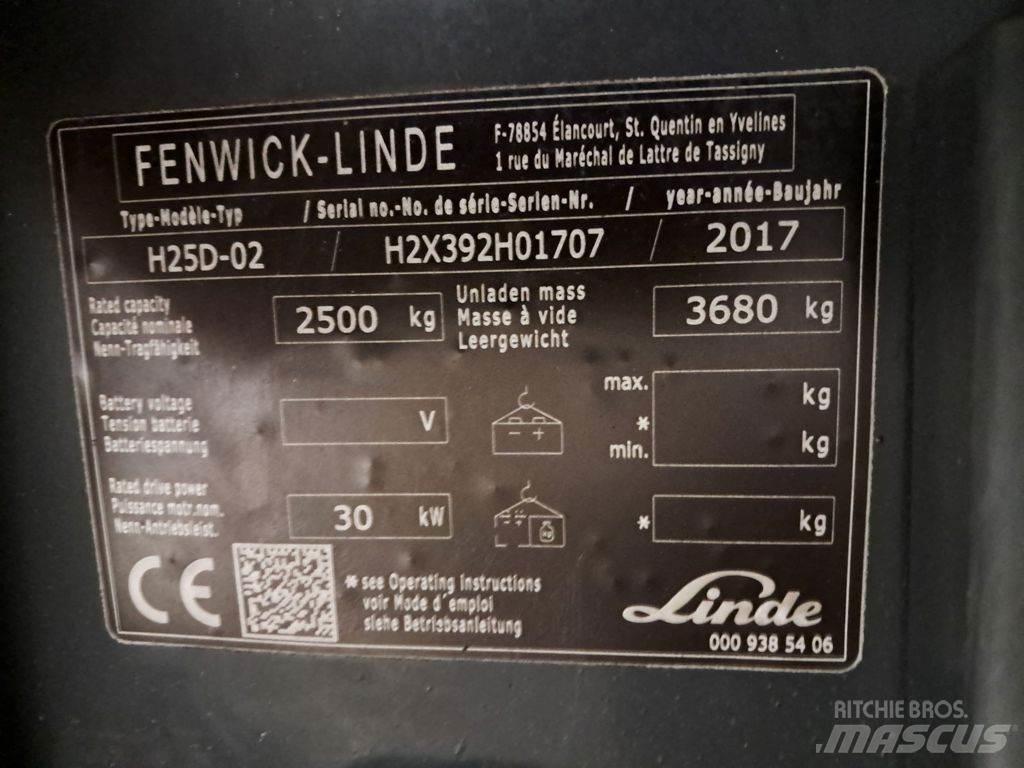 Linde H25D-02 Дизелови камиони
