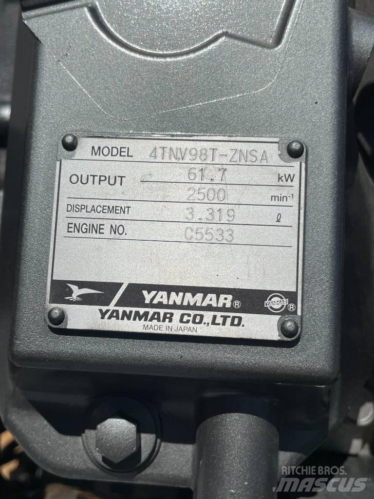 Yanmar 4TNV98 T Двигатели