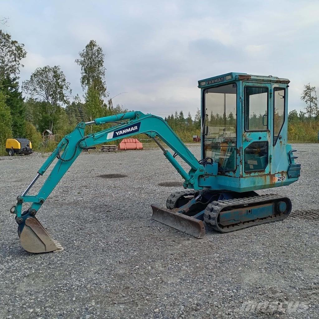 Yanmar B 22 Мини екскаватори < 7 т