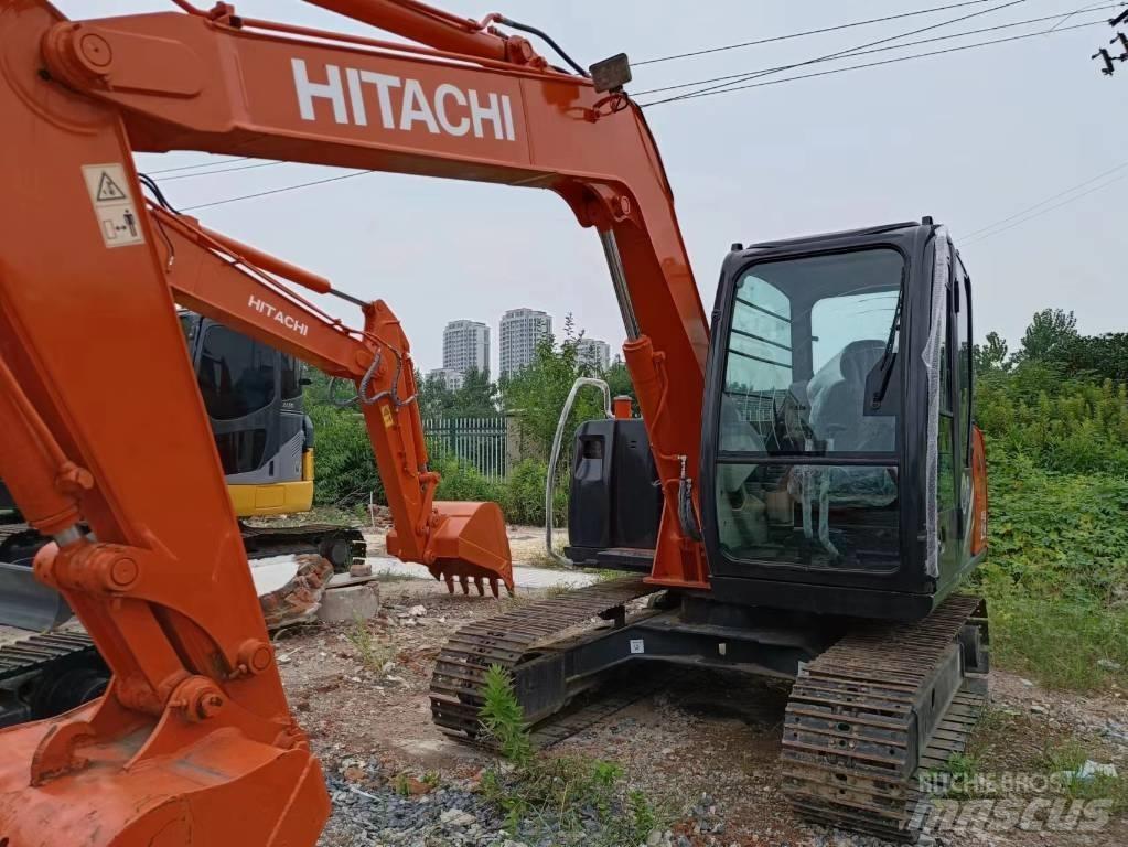 Hitachi ZX70 Мини екскаватори < 7 т