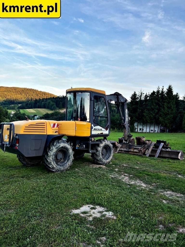 Mecalac 12 MTX Товарач със заден ексватор