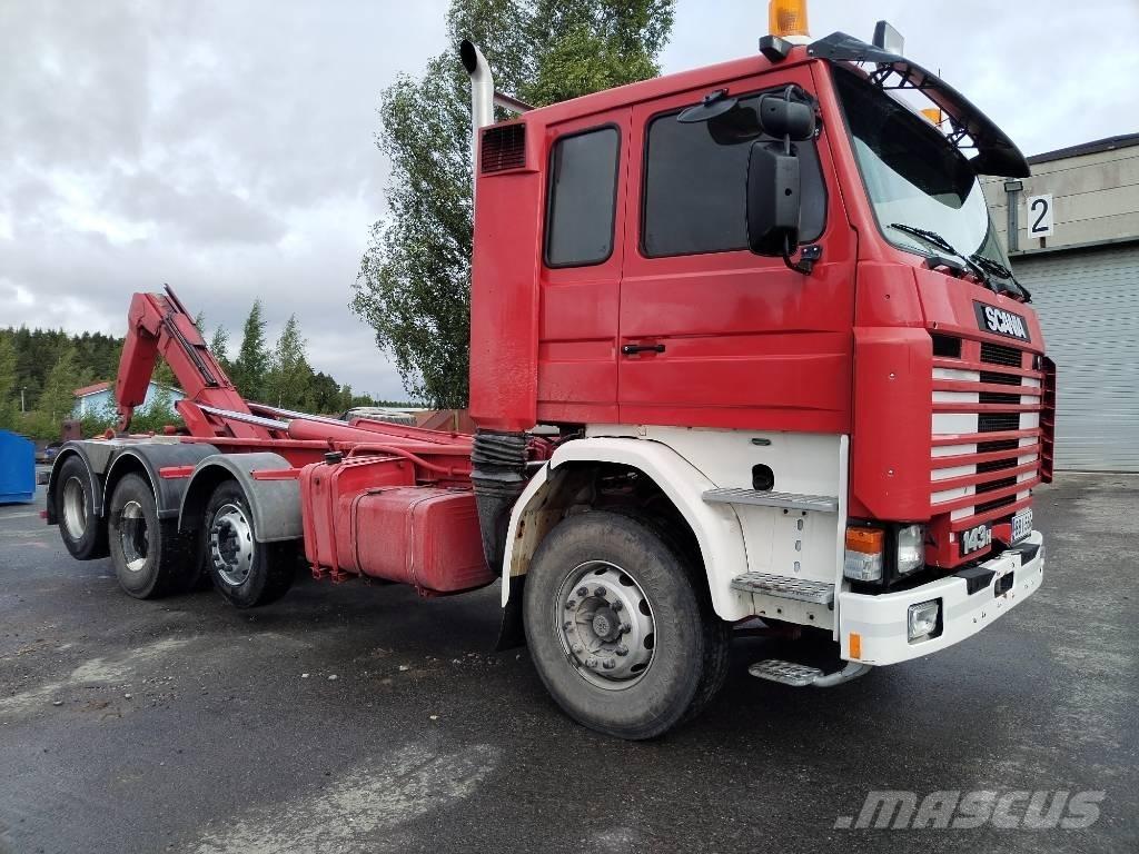 Scania 143 H Камиони с кран с кука