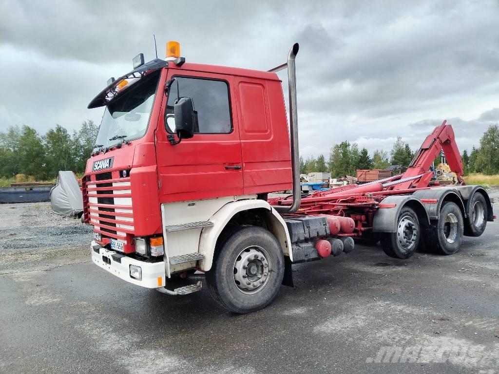 Scania 143 H Камиони с кран с кука