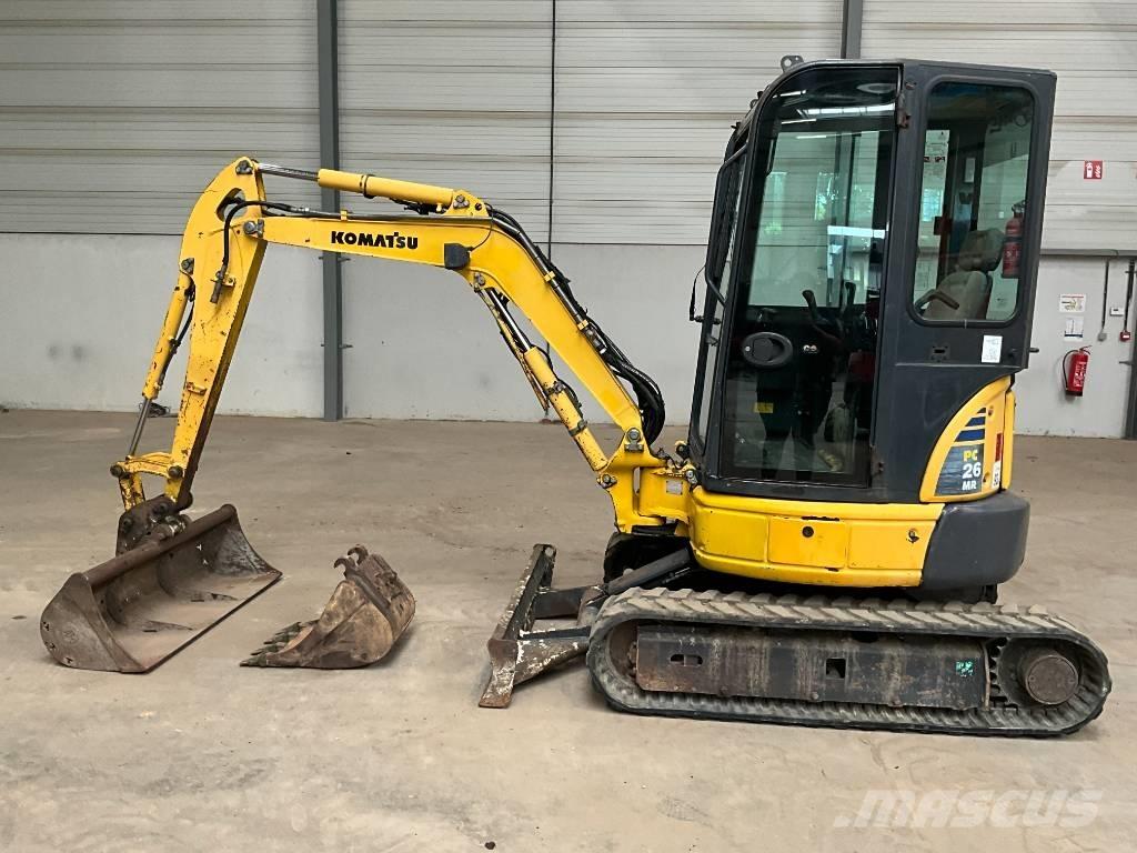Komatsu PC 26 MR-3 Мини екскаватори < 7 т