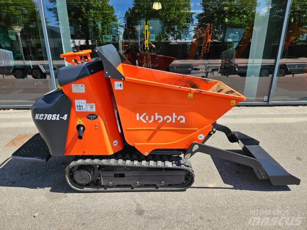 Kubota KC 70 Странични самосвали