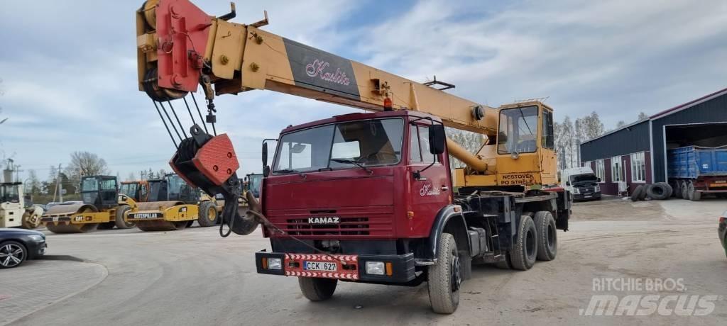 Kamaz 25T Всъдеходни кранове