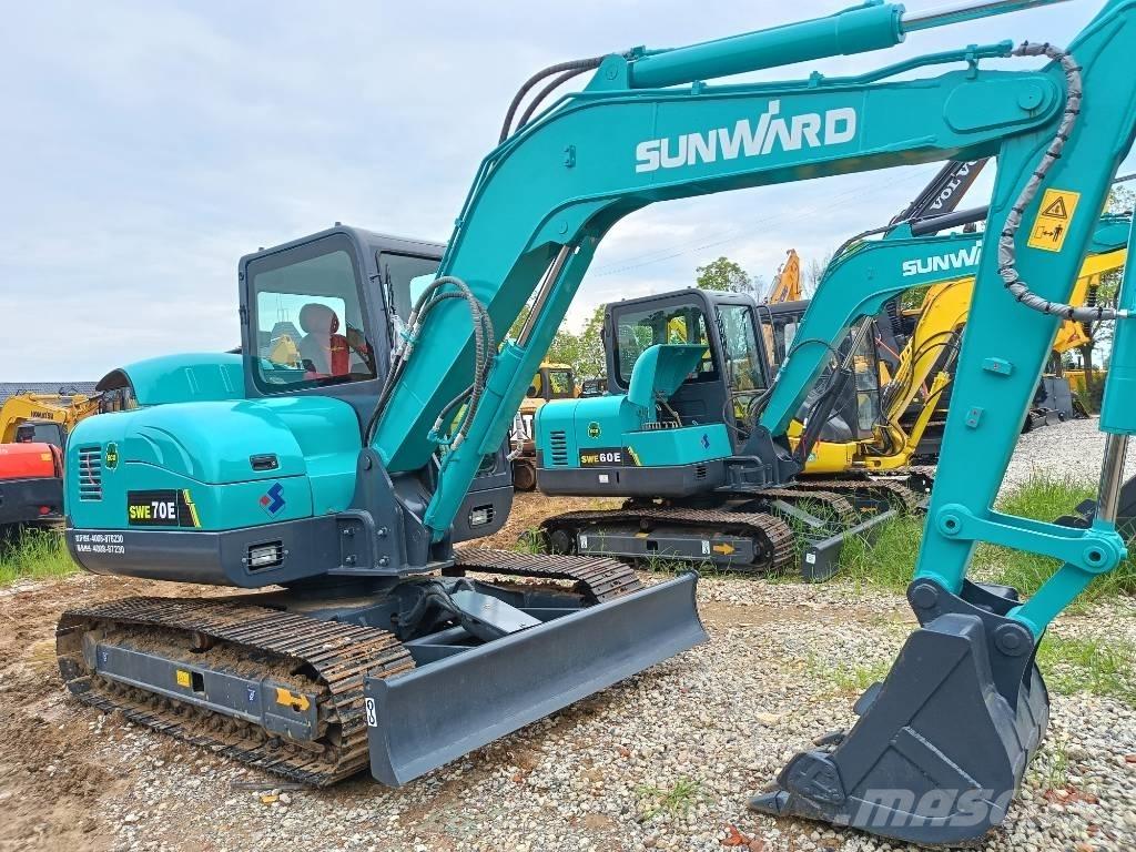 Sunward SWE 70 Верижен екскаватор