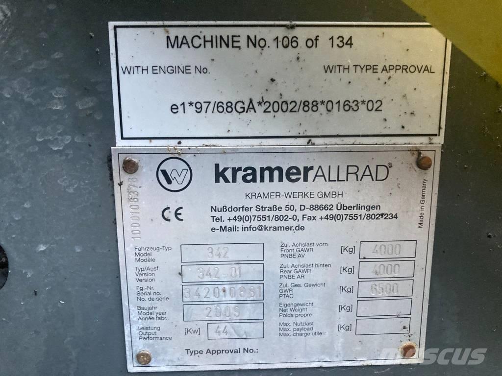 Kramer 480 Колесни товарачи