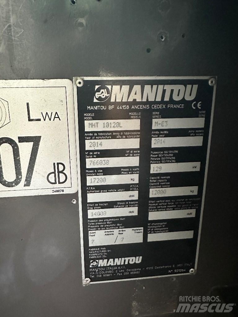 Manitou MHT 10120 L Телескопични товарачи