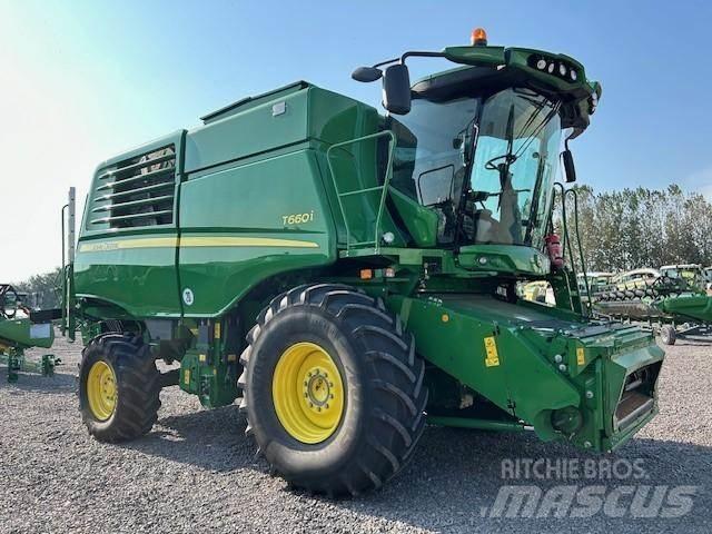 John Deere T660 i Комбайни