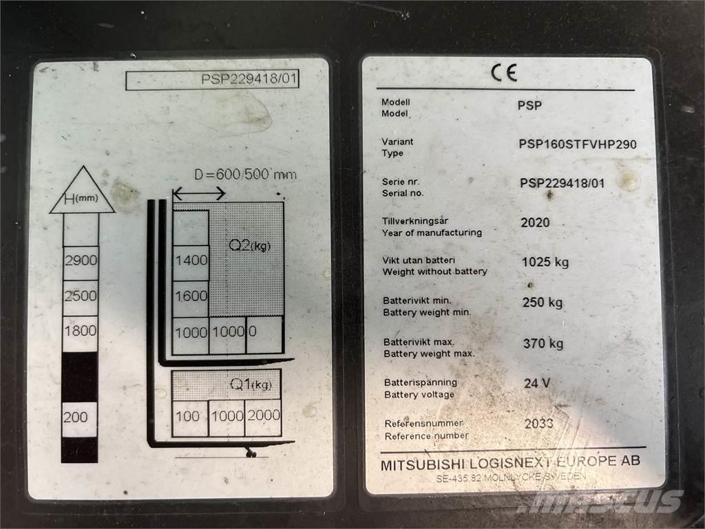 Atlet PSP160 Самоходни товарачи