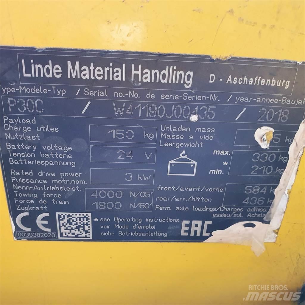 Linde P30C Валачещи камиони