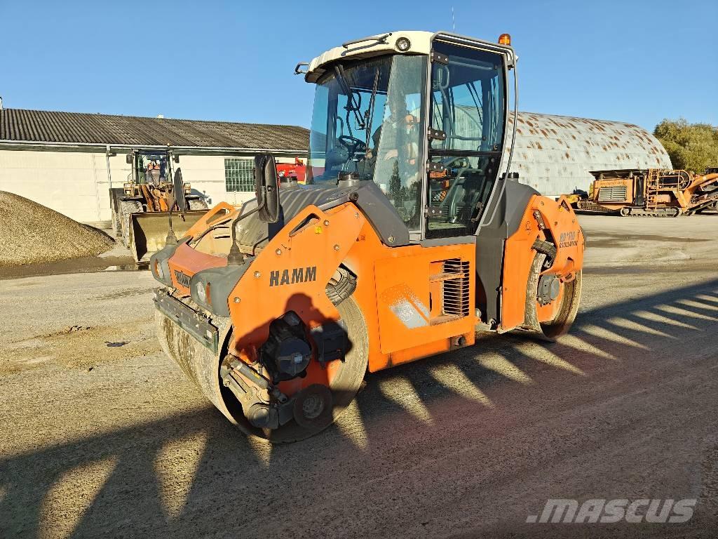 Hamm HD 110 VO Двойни барабанни ролки

