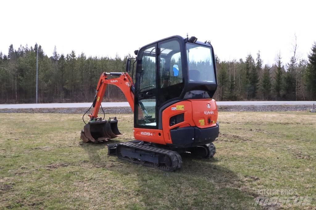 Kubota KX019-4 Мини екскаватори < 7 т