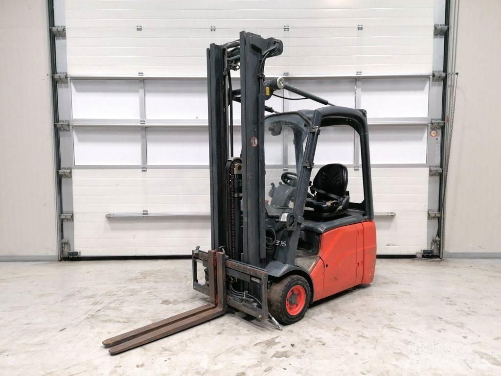 Linde E16C-00 Електрически вилични кари-повдигачи