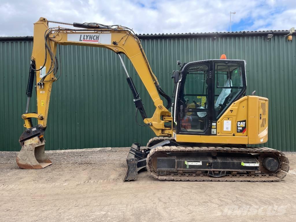 CAT 308 Средни екскаватори 7т - 12т