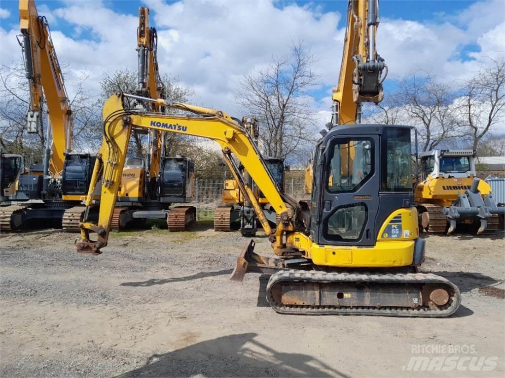 Komatsu PC55MR-3 Мини екскаватори < 7 т