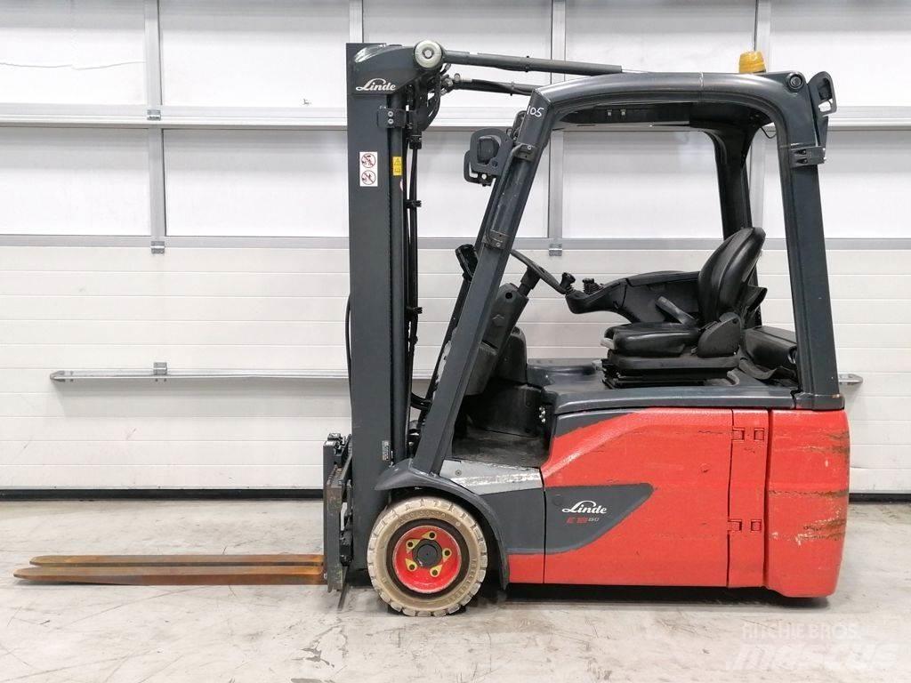 Linde E18-02 Електрически вилични кари-повдигачи